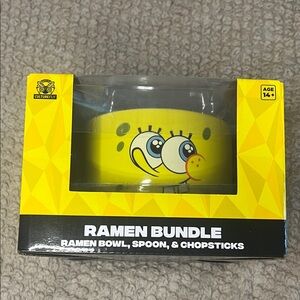 SpongeBob SquarePants Ramen Bowl Bundle